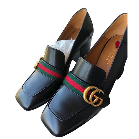 mocassin gucci noir|gucci mocassin femme.